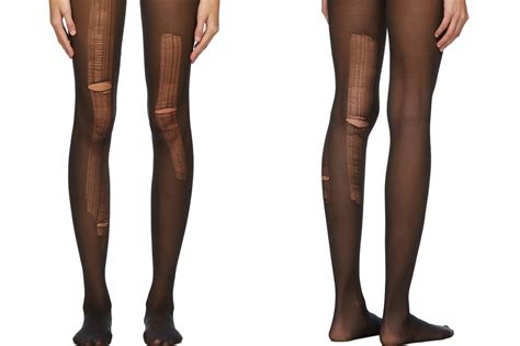 gucci womens socks|gucci ripped tights.